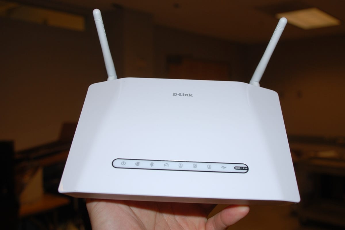 The DHP-1320 Wireless N PowerLine router from D-Link.