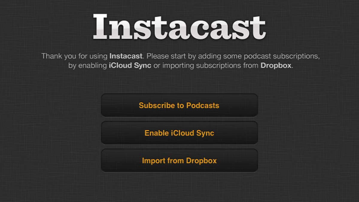 Instacast HD, administrador de Podcast para iPad