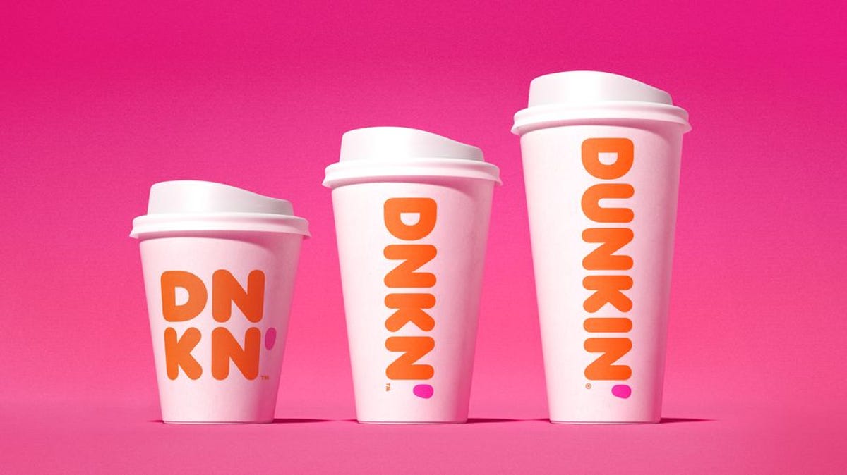 dunkin coffee cups