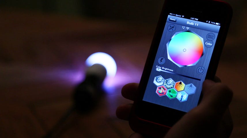 The Tabu LuMini LED bulb is 3 watts of powerful color