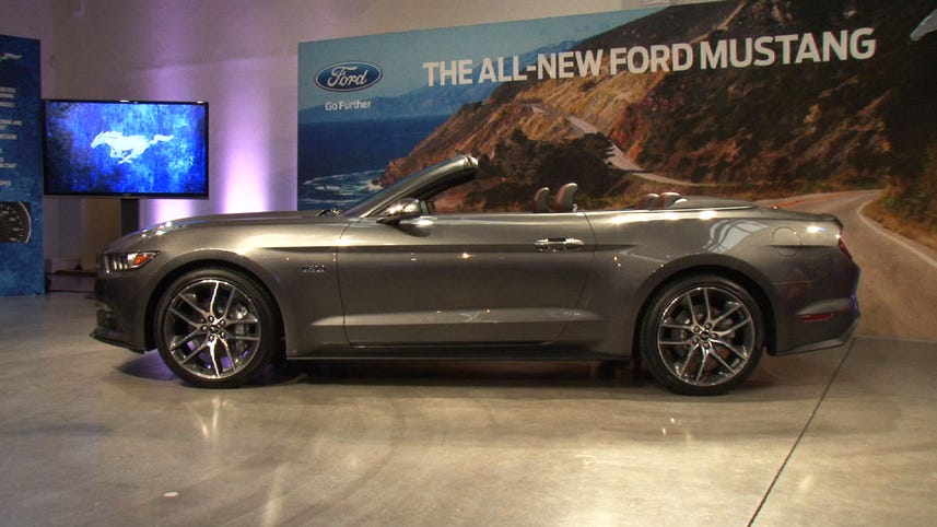 Ford Mustang 2015 unveiled in New York