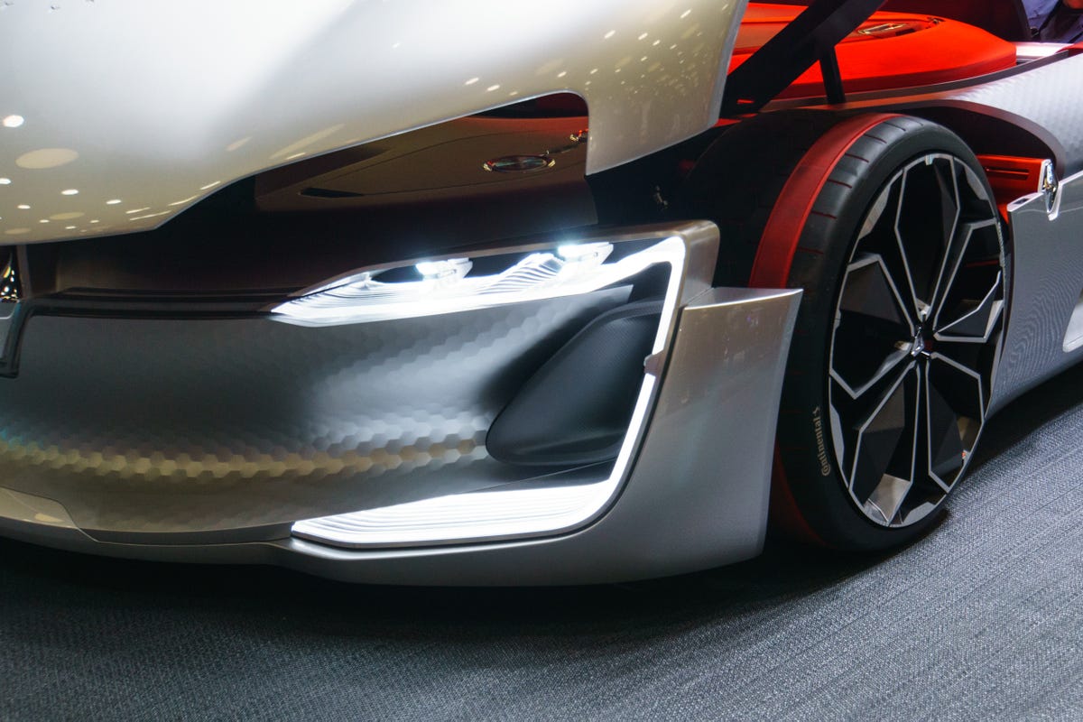 The Renault Trezor Concept is a Formula E car for the road...sort of - CNET