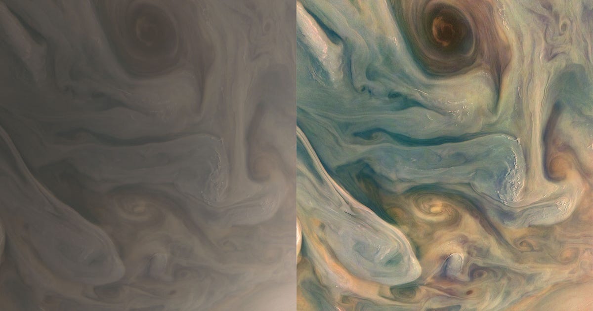 NASA captează adevăratele culori ale lui Jupiter și este o priveliște specială