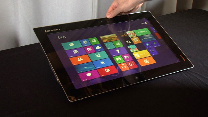 Lenovo IdeaPad Flex 20 hands-on: a tabletop PC that's not too heavy