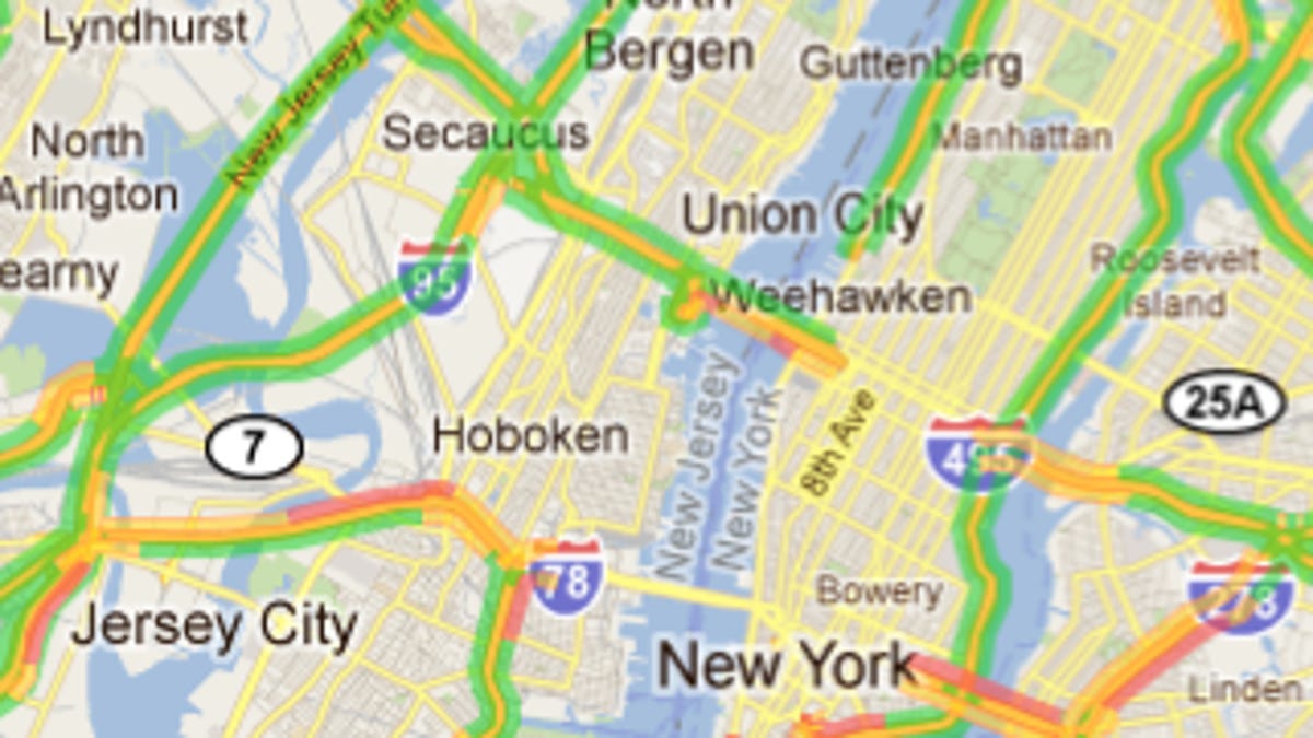 Google Maps on Apple's iOS.