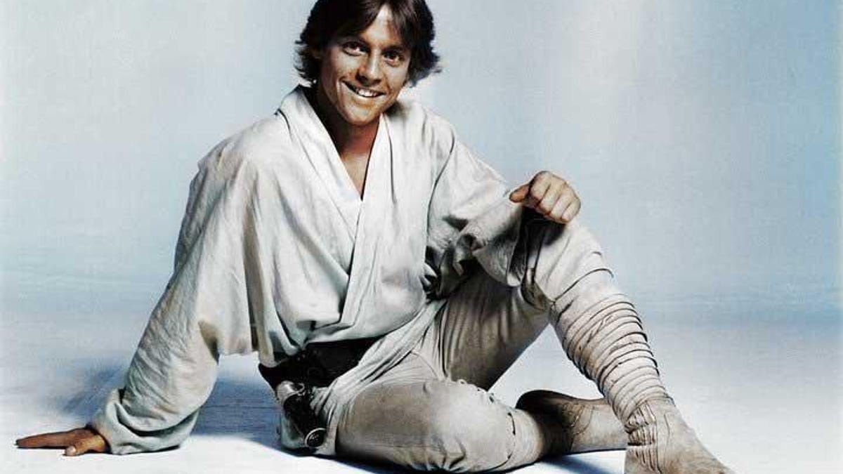 Mark Hamill as Luke Skywalker.