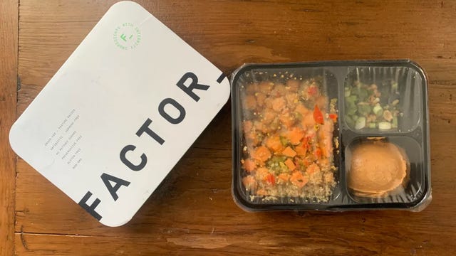 factor vegan meal