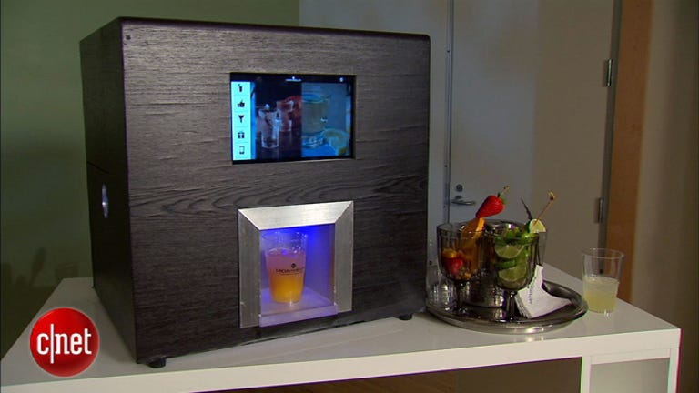 Robotic bartender knows when you need a stiffer drink