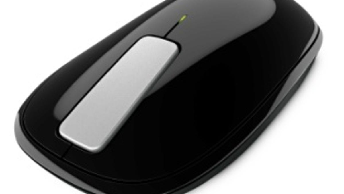 Microsoft's new Explorer Touch Mouse.