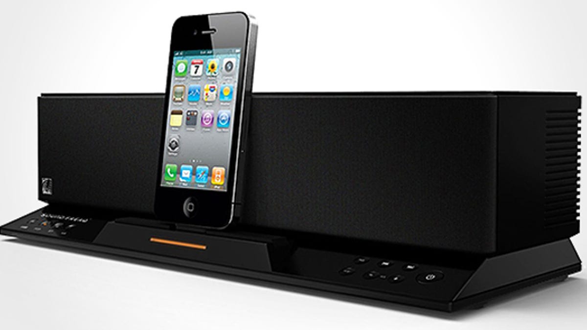 Speaker dock. Bluetooth speaker. FM radio. Mobile charger. The Sound Step Recharge does it all.