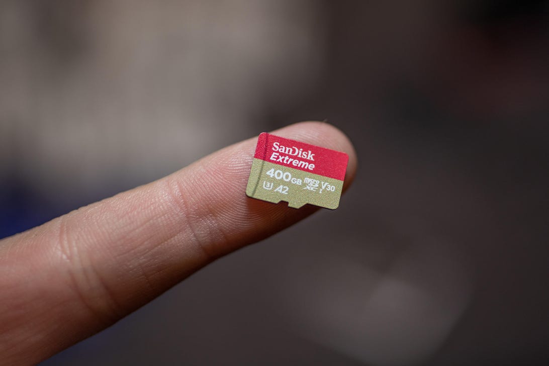 This massive, speedy 400GB microSD card will cost you 0