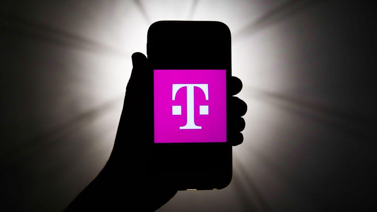 Phone with T-Mobile logo