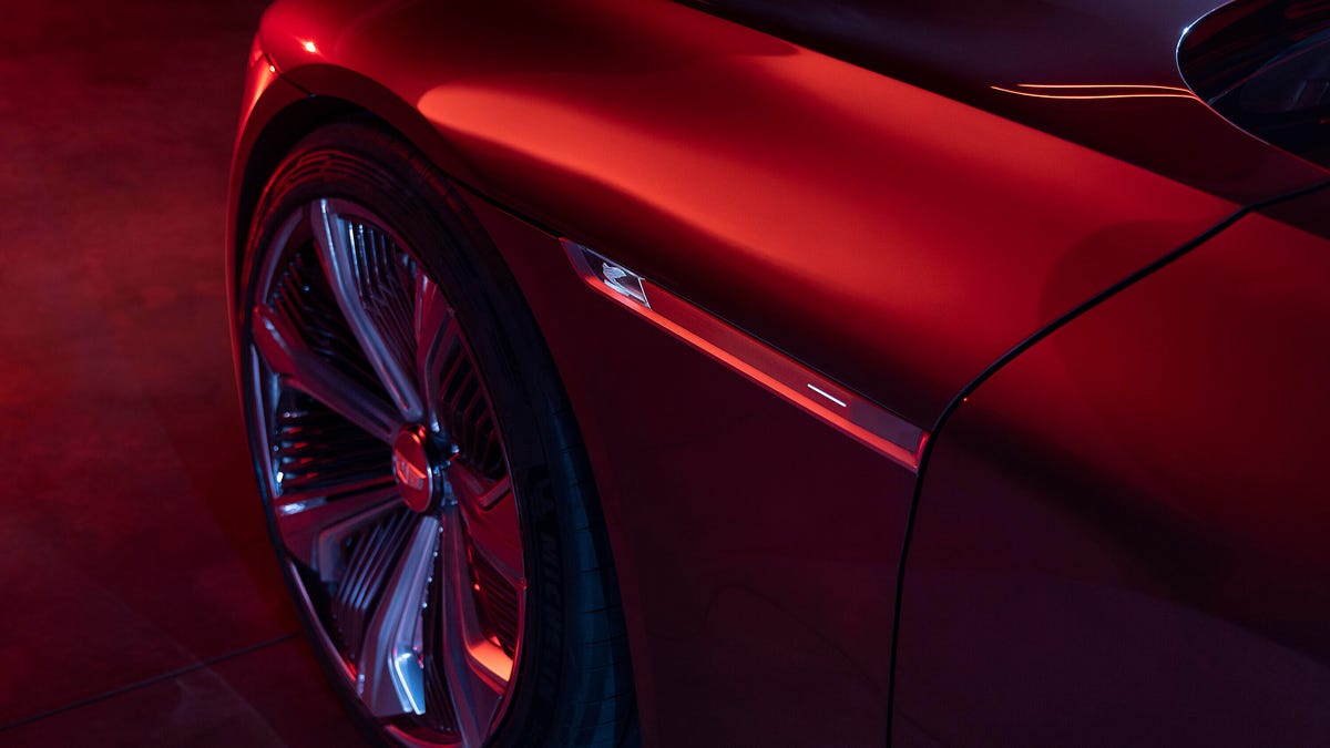 Cadillac Celestiq show car teaser image