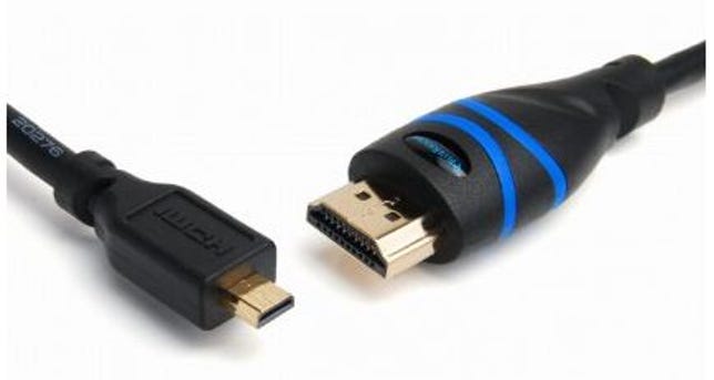 Make sure you buy the right kind of cable to connect your Kindle to your TV: Micro-HDMI to HDMI.