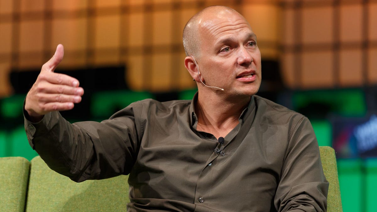 Nest Labs CEO and founder Tony Fadell announces a sales partnership with Electric Ireland at Web Summit in Dublin.