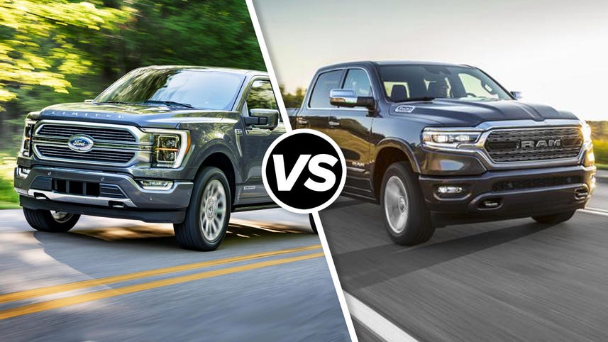 2021 Ford F-150 vs. Ram 1500: Truck battle royale