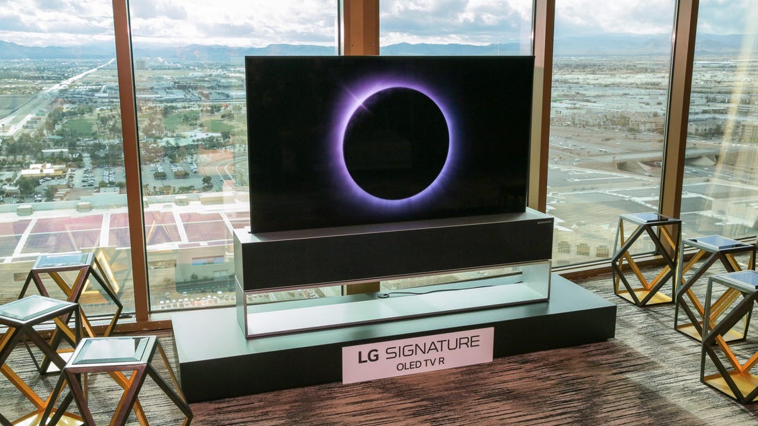 LG’s rollable OLED TV is incredible, and it’s actually going on sale in 2019