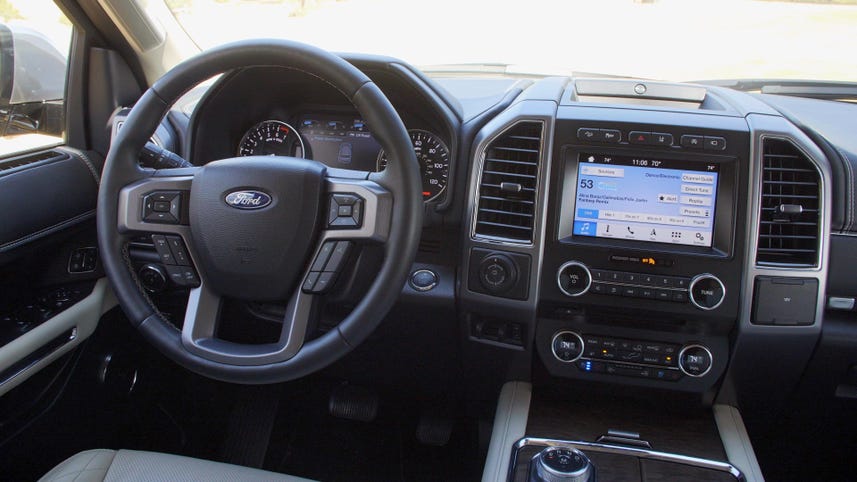 Ford Sync 3 in the 2018 Expedition features Amazon Alexa integration