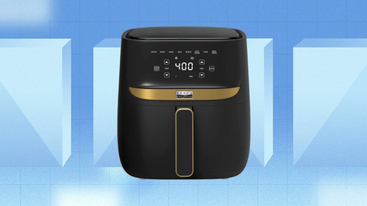 Grab This 6-Quart Digital Air Fryer for $50 During 1-Day Sale - CNET