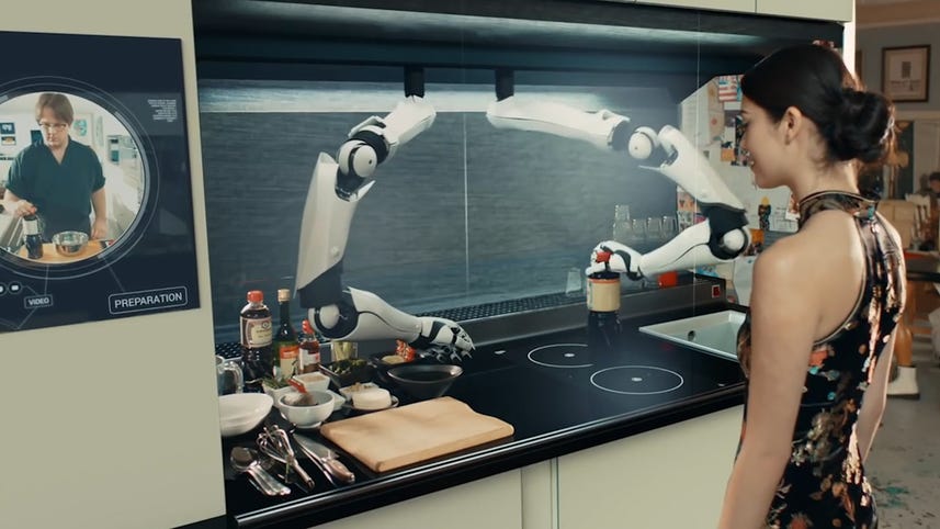 These robotic arms put a five-star chef in your kitchen