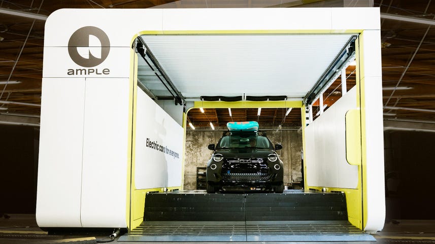 Ample's Next-Generation EV Battery-Swapping Station
