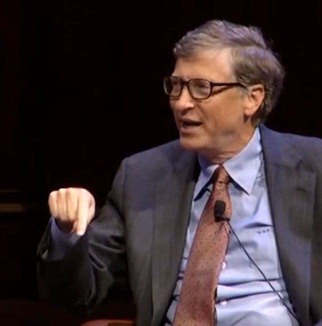 Bill Gates at Harvard Sept 2013