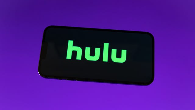Hulu logo on a phone