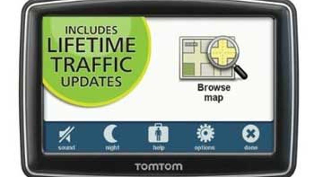 The TomTom XXL 550T includes free lifetime traffic updates, a seriously killer feature.