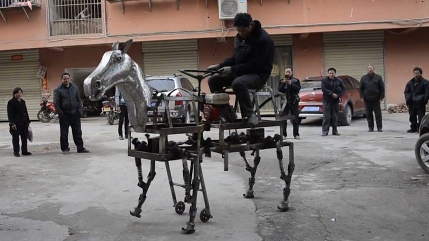 Tomorrow Daily 121: Realistic Unreal Engine 4 demo, a homemade mechanical horse and more