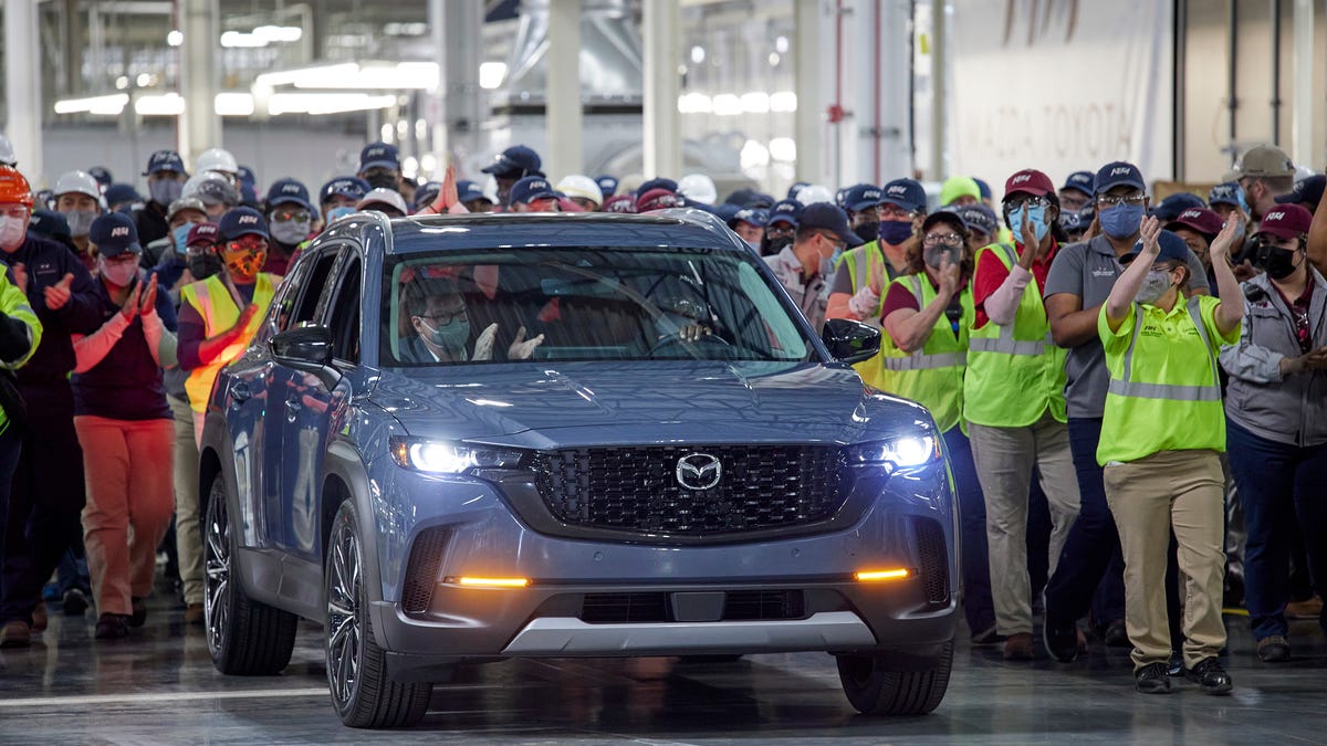2023 Mazda CX-50 first production car