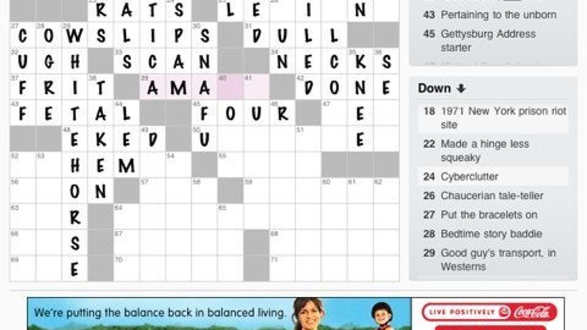 The iPad&apos;s best free crossword puzzles can be found inside the USA Today app.