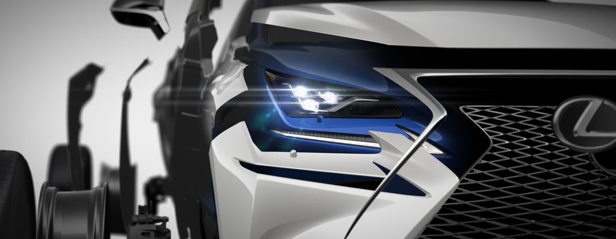 Lexus NX Refresh Teaser