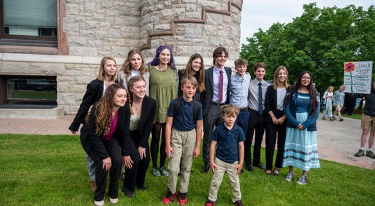 Youth plaintiffs in Montana climate case