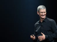 Tim Cook, presidente ejecutivo de Apple, durante el evento para desarrolladores WWDC