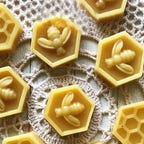 Gummy or chocolate molds depicting bees and honey combs