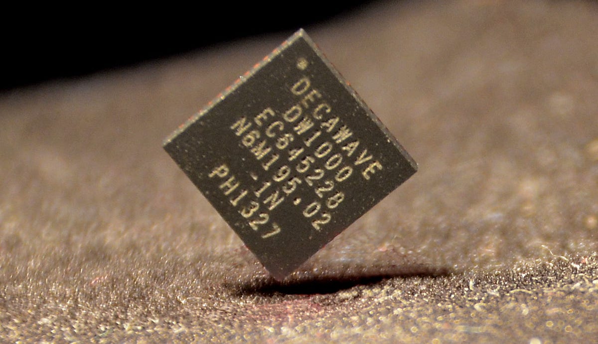 DecaWave's DW1000 chip can be attached to medical devices or other apparatus that must be located precisely indoors. It enables location precision of 10cm, or about 4 inches.