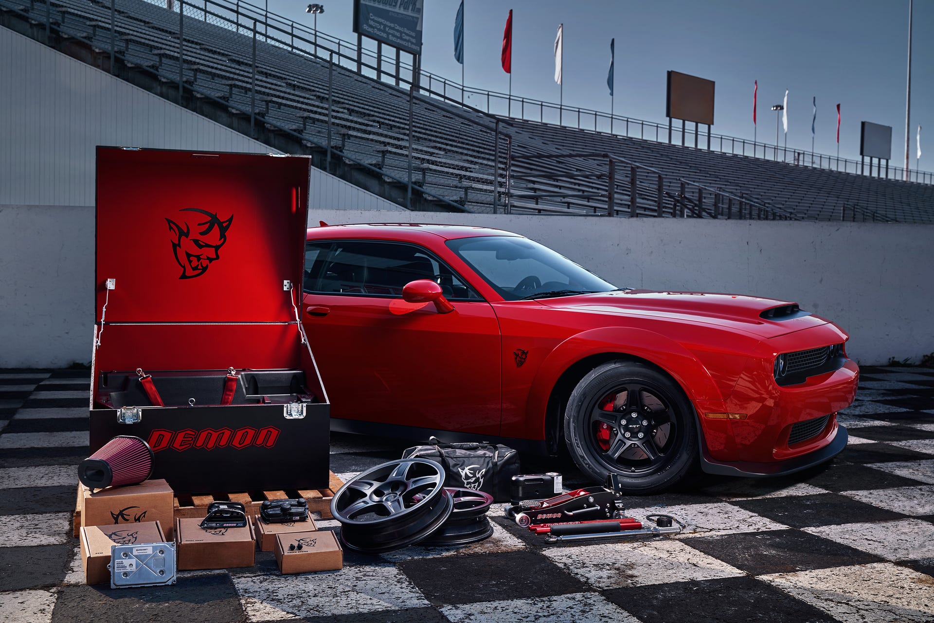 2018 Dodge Challenger SRT Demon  - Demon Crate performance parts