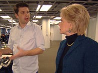 Groupon CEO Andrew Mason talks shop with "60 Minutes" correspondent Lesley Stahl.