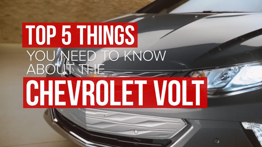 Five things you need to know about the 2017 Chevy Volt