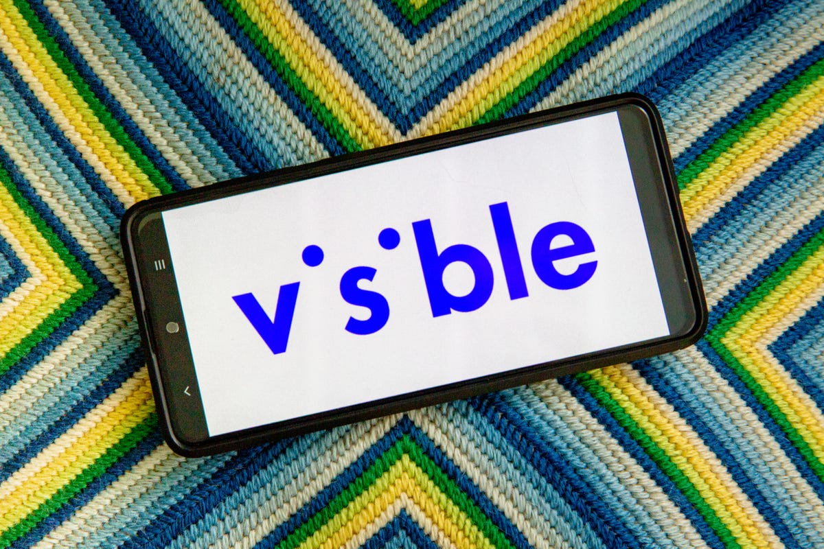 visible logo on phone