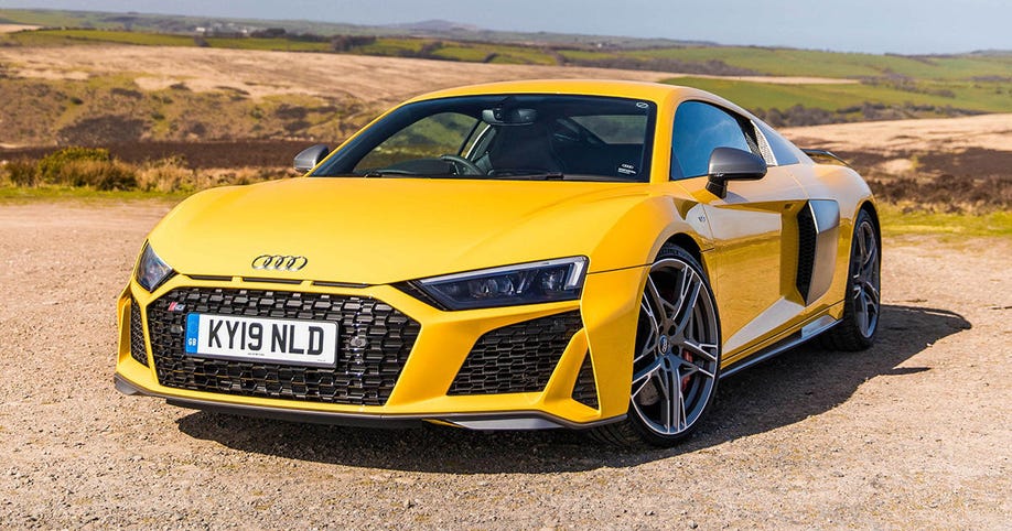 The 2020 Audi R8 V10 Performance is a little bit different, still great