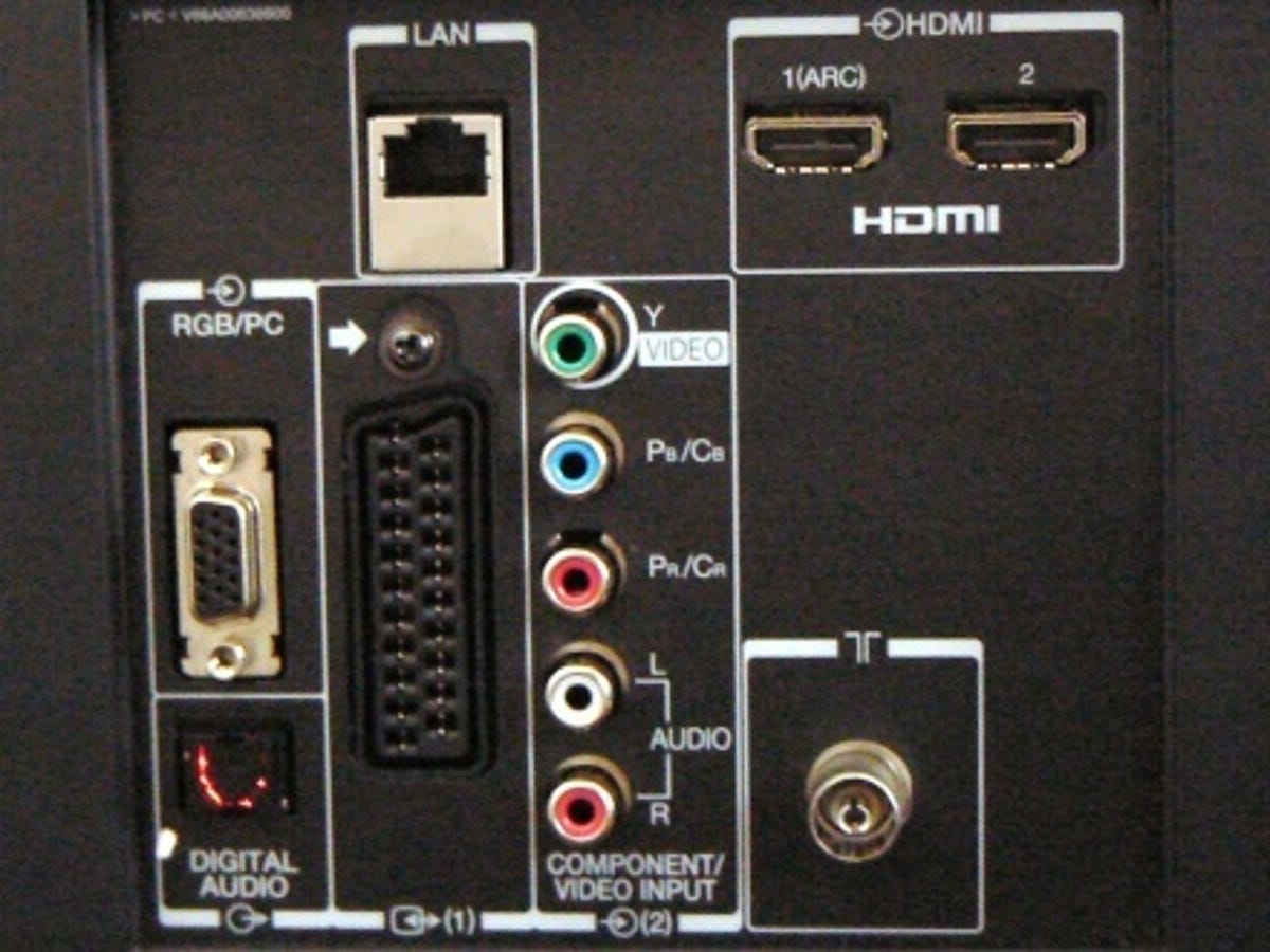 Toshiba 40RL953B ports