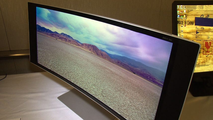 HP UHD and curved displays