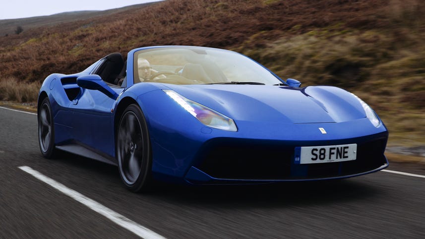 The Ferrari 488 Spider is mindblowingly good