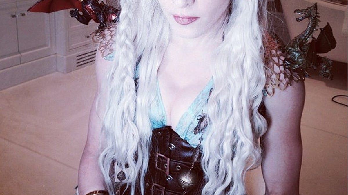 Madonna as Daenerys Targaryen