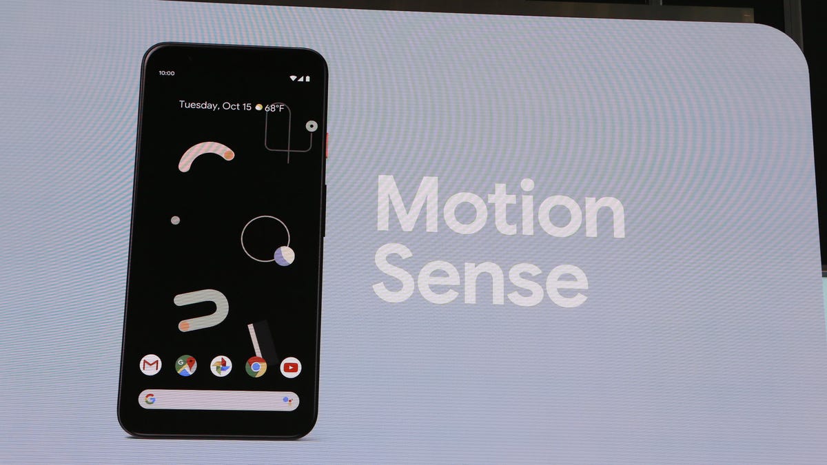 Google Pixel 4 Motion Sense