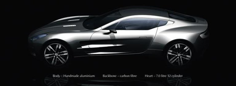 Aston Martin One-77 rendering