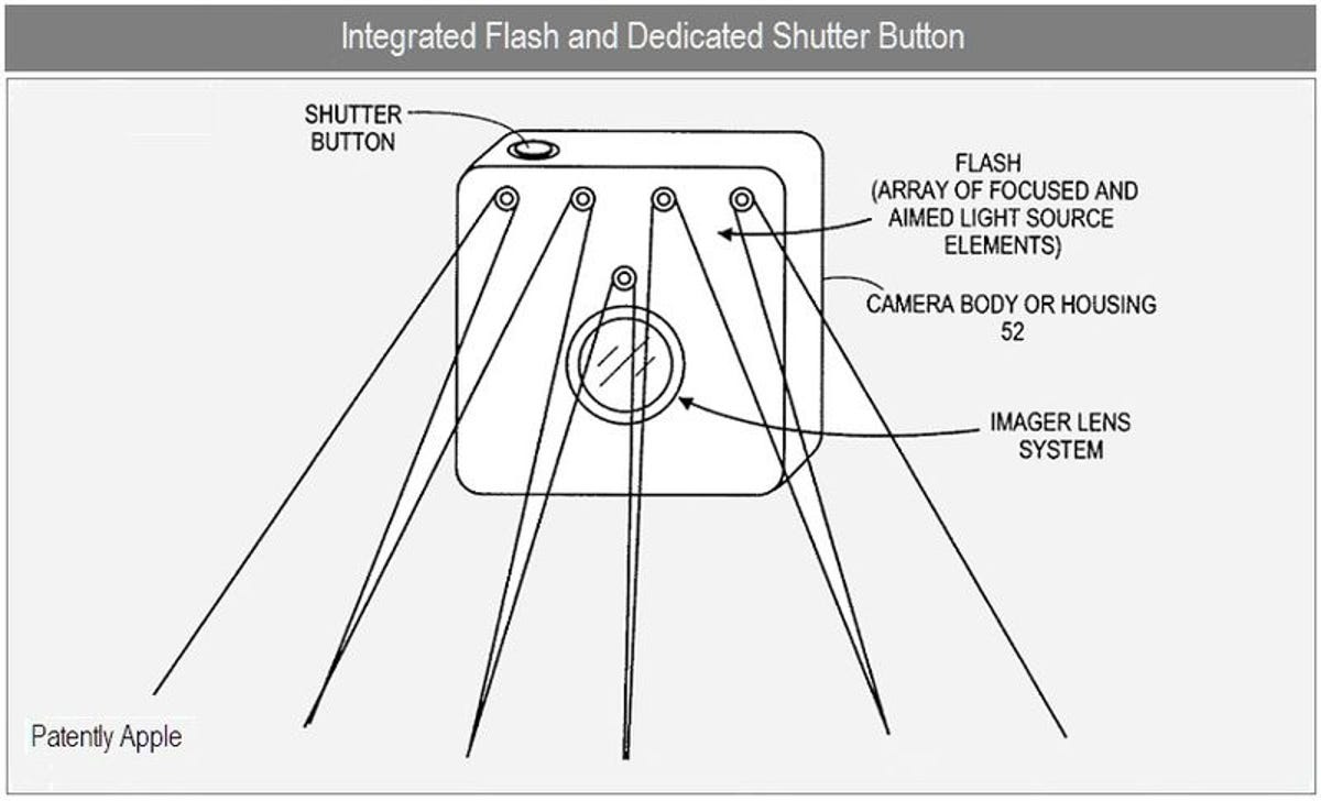 Apple patent for flash
