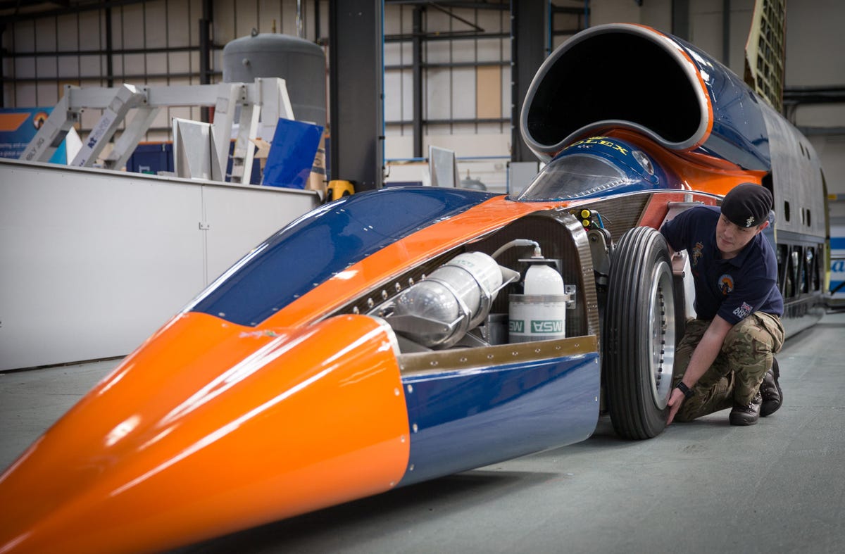 The Bloodhound Project Supersonic Car Nears Completion