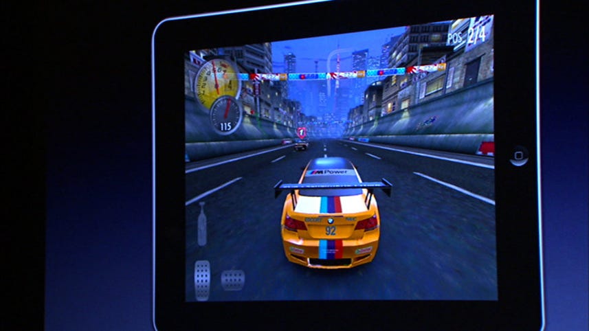 iPad gets Need for Speed and At Bat